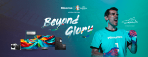 Hisense inaugura la campagna “Beyond Glory” come partner ufficiale di UEFA EURO 2024™